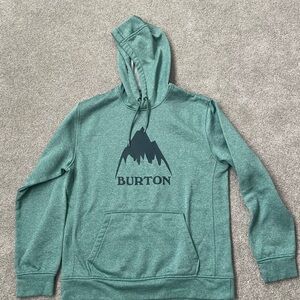 Burton Teal Hoodie for Men